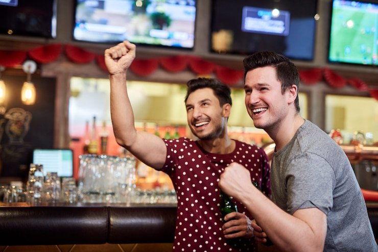 menang club game lobby with live dealer, slots and sportsbook tabs